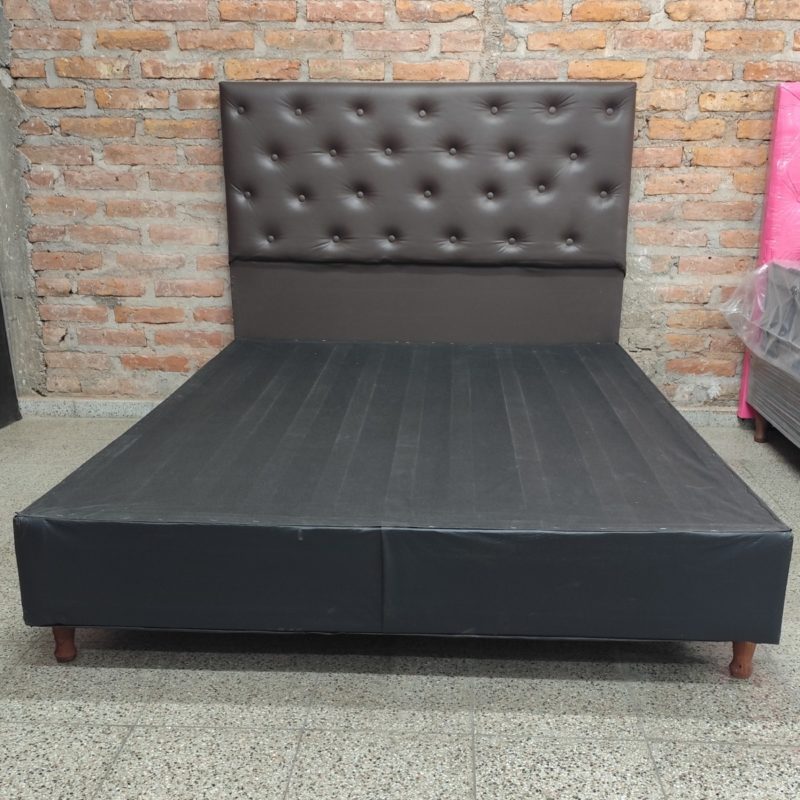 Base con respaldar de 2 plazas