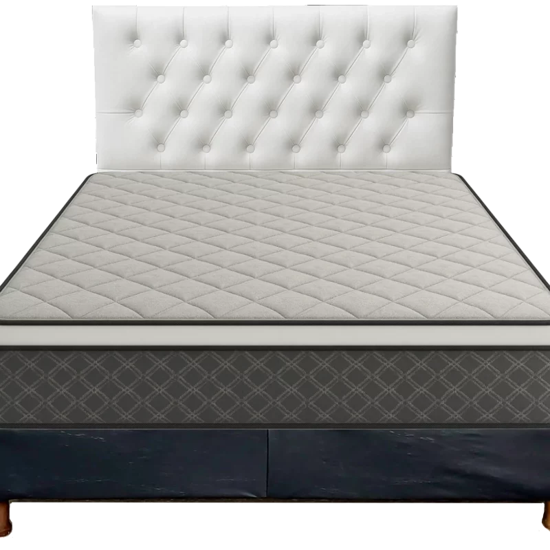 SOMMIER 2 PLAZAS MAXIKING PICASSO BLANCO