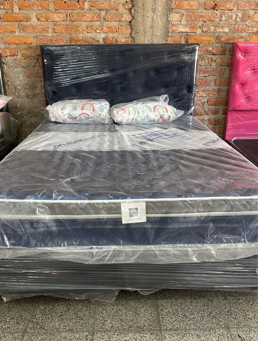 Sommier 2 Plazas Maxiking Picasso espuma alta densidad