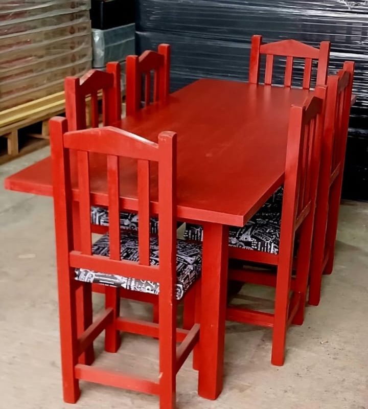 Juego de Comedor 6 Sillas