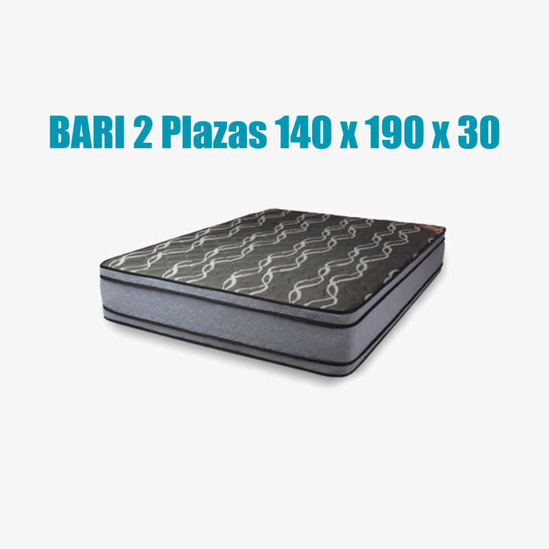 Colchón Bari 2 Plazas 140 x 190 x 30 por mayor