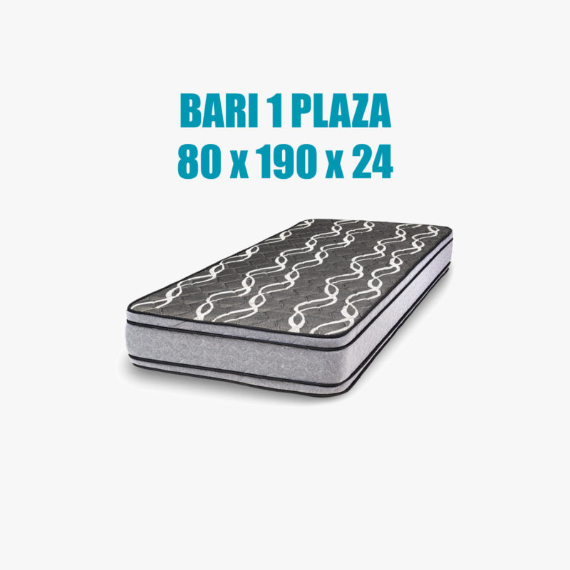 Colchon Bari 80 x 190 x 24 por mayor