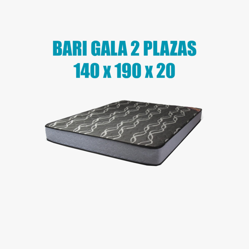 Colchón Bari espuma 2 Plazas 140 x 190 x 20 por mayor