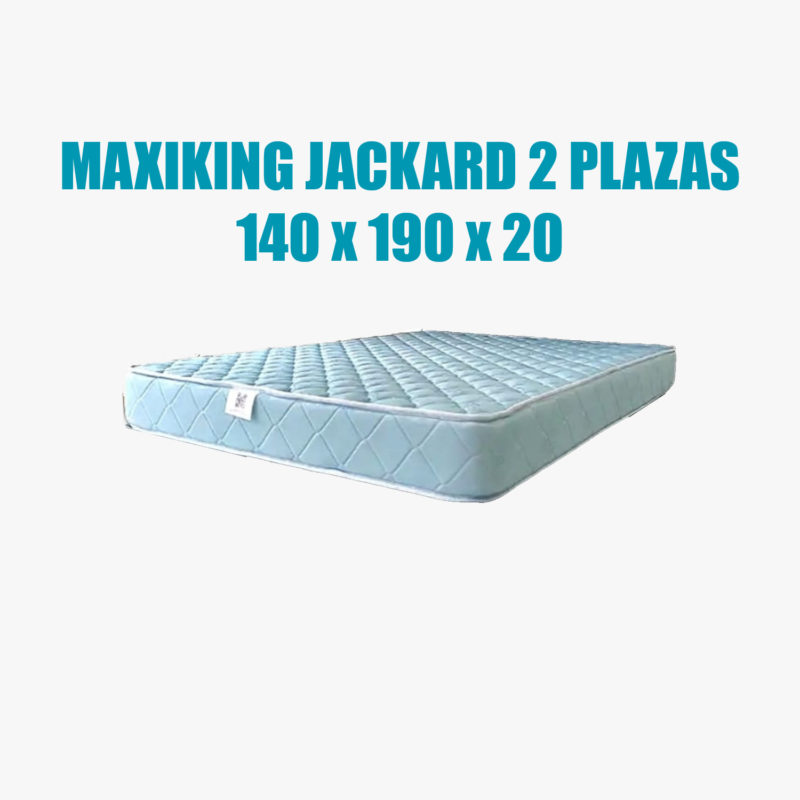 Colchon Maxiking Jackard 2 plazas 140 x 190 x 20 por Mayor