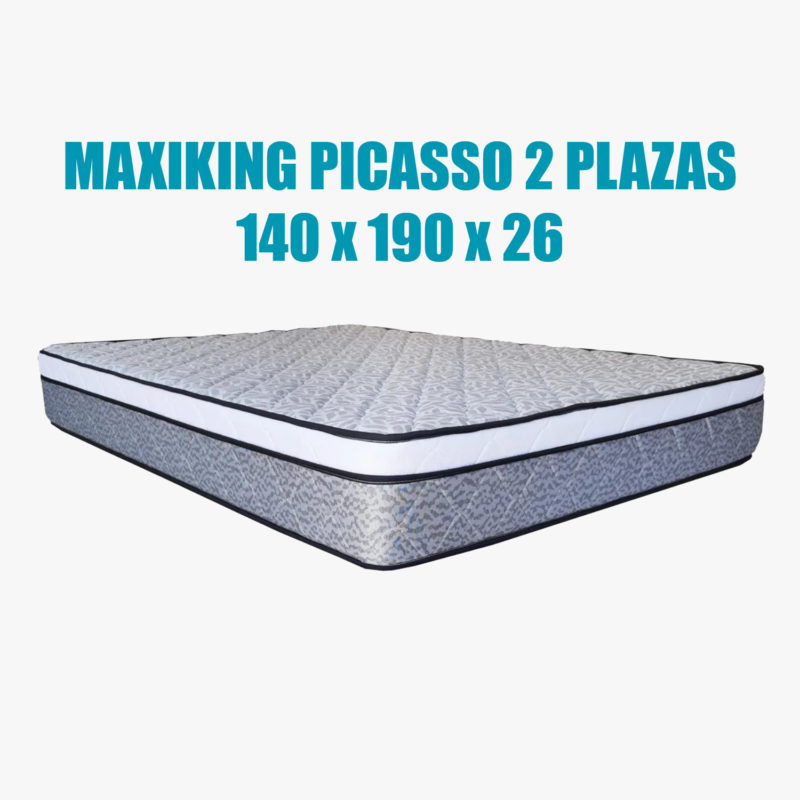 Colchon Maxiking Picasso 2 Plazas 140 x 190 x 26 por Mayor
