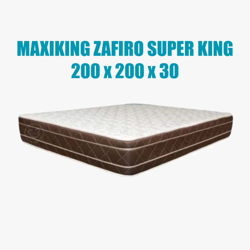 Colchon Maxiking Zafiro 200 x 200 x 30 Super King