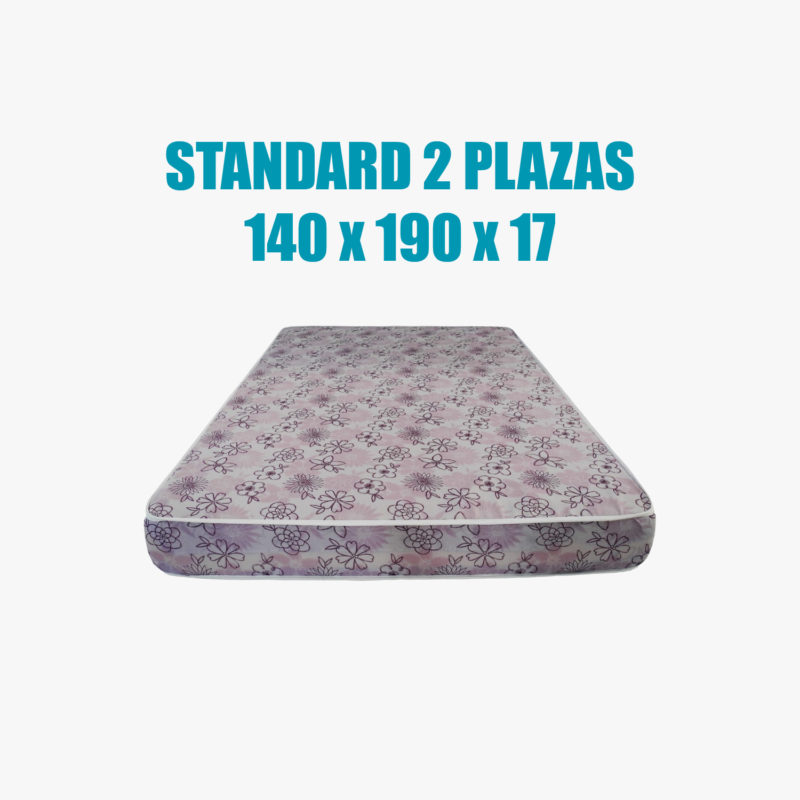 Colchon Standard 2 Plazas 140 x 190 x 17 por Mayor