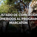 Listado de comercios adheridos a marcaton