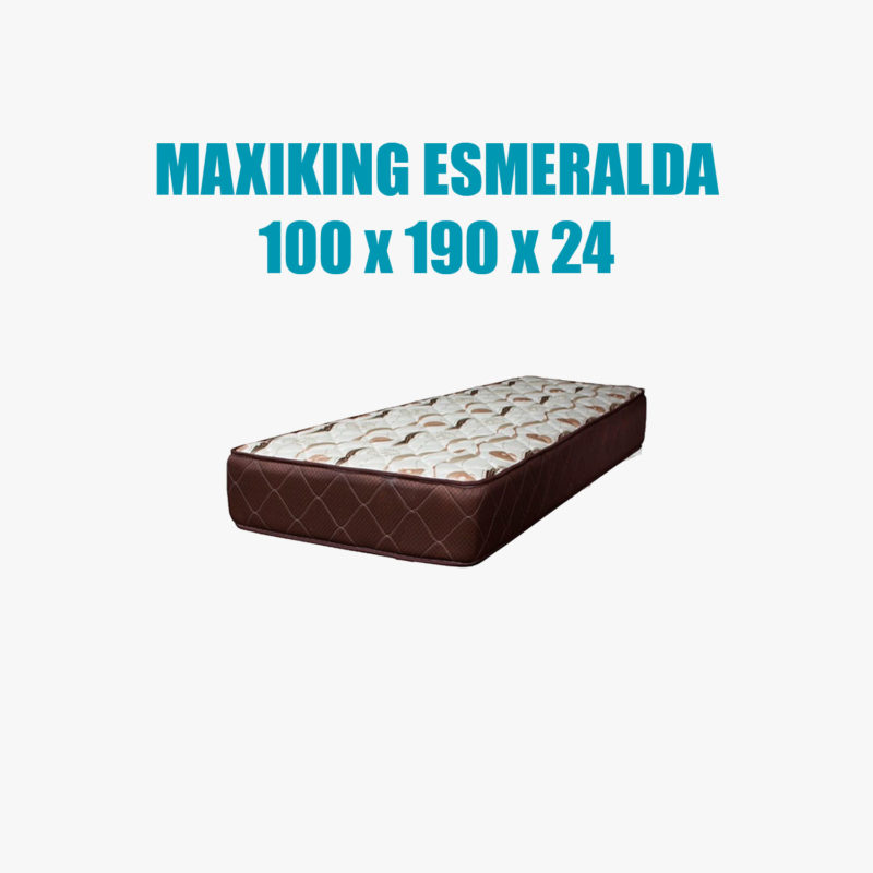 Colchon Maxiking Esmeralda 100 x 190 x 24