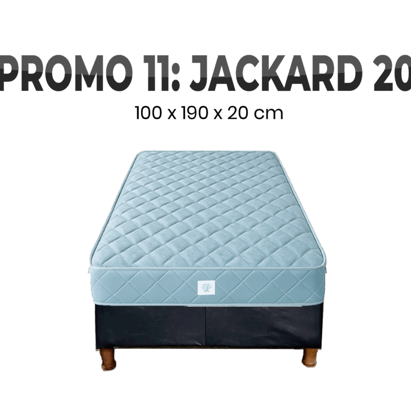 PROMO 11 SOMMIER 100 X 190 JACKARD 20cm