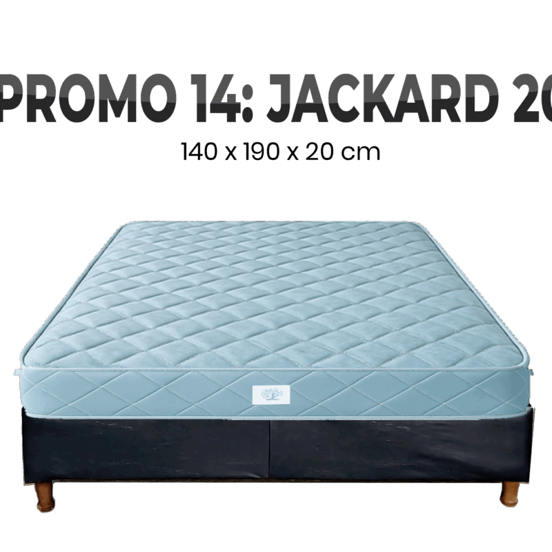 PROMO 14 SOMMIER 140 X 190 JACKARD 20