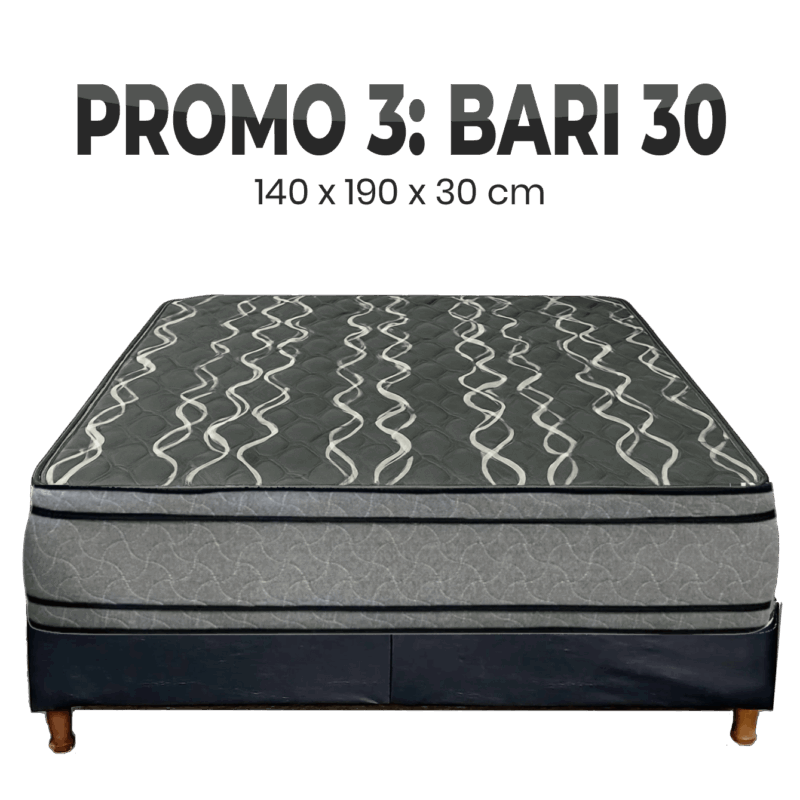 PROMO 3 SOMMIER 140 X 190 BARI 30