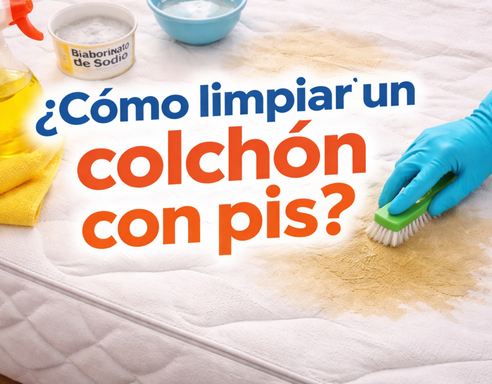 Guía Cómo limpiar un colchón con pis