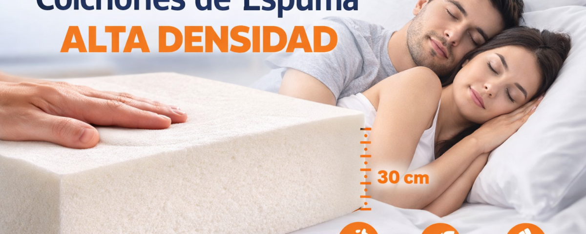 Beneficios de un Colchon de Espuma de alta densidad