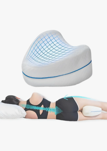 Almohada Ortopédica para Piernas y Rodillas con Espuma Viscoelástica