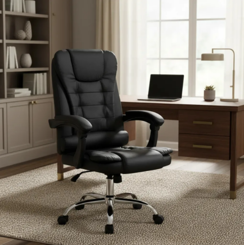 Silla Oficina Ejecutiva Gerencial Reclinable Elegant Line Alpina
